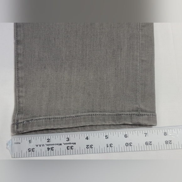 WARP + WEFT Chicago Straight Men's 29×34 Smoke Denim Jean Classic 5 Pocket - Picture 14 of 16